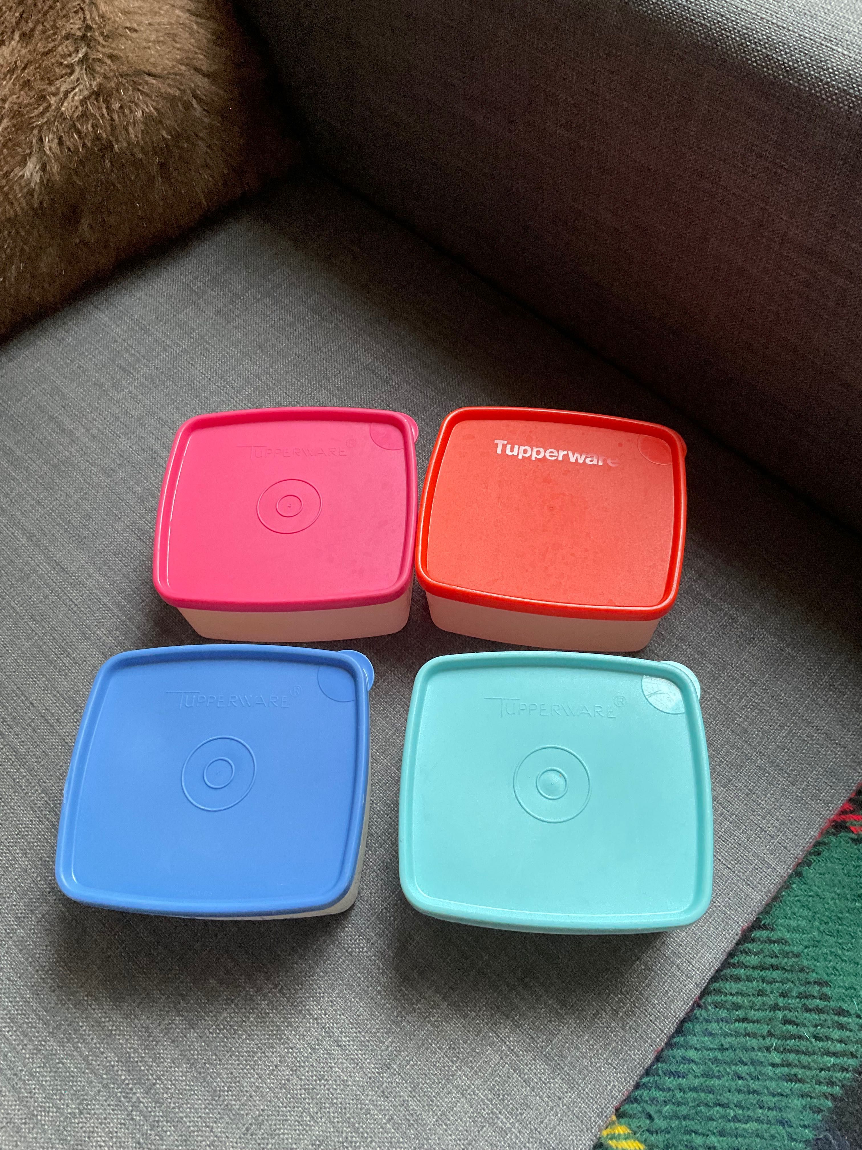 Conjunto de 4 Tupperware