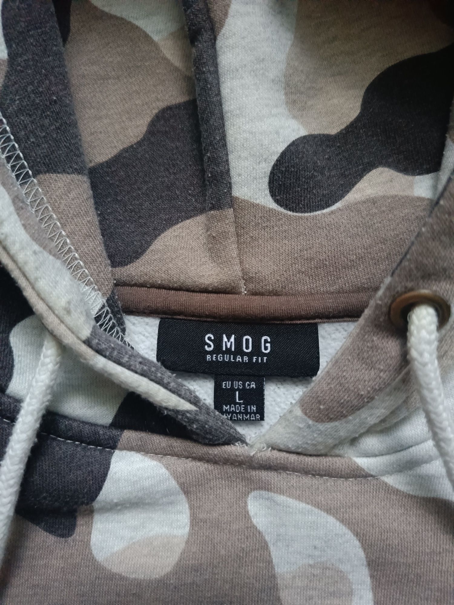 Оригинальный зимний худи smog