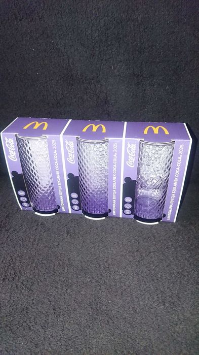 3 nowe szklanki Coca-Cola 2025