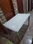 Mesa de vidro jato extensível semi-novo