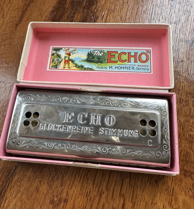 Harmonijka ustna The Echo Harp M. Hohner.
