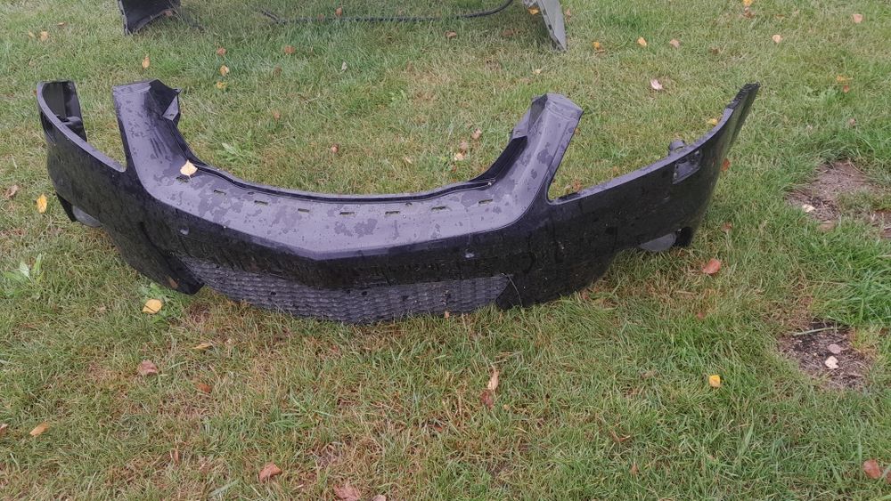 Opel Zafira B OPC Zderzak przedni przói z20R Z157 czarny Srebrny