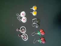 5 pares de brincos novos