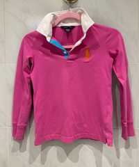 Ralph Lauren - różowa bluzka z długim rękawem