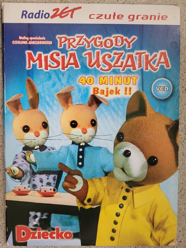 VCD Przygody Misia Uszatka TVP/PWE