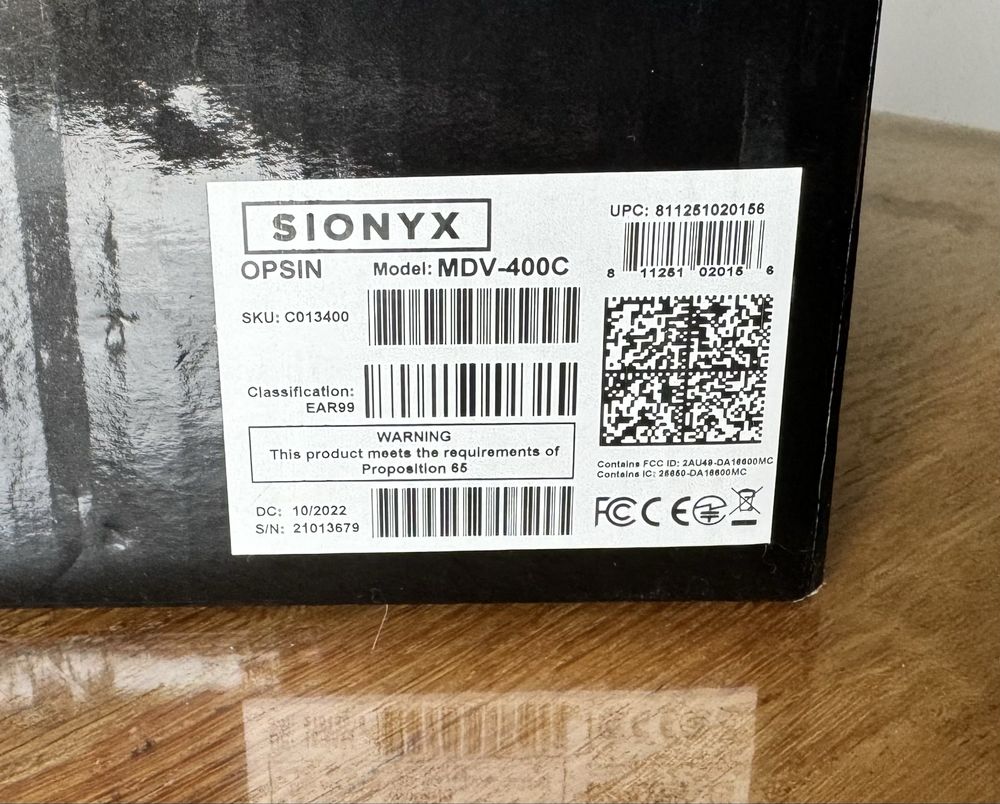 Цифровий монокуляр нічного бачення SIONYX OPSIN DNVM1 MDV-400C