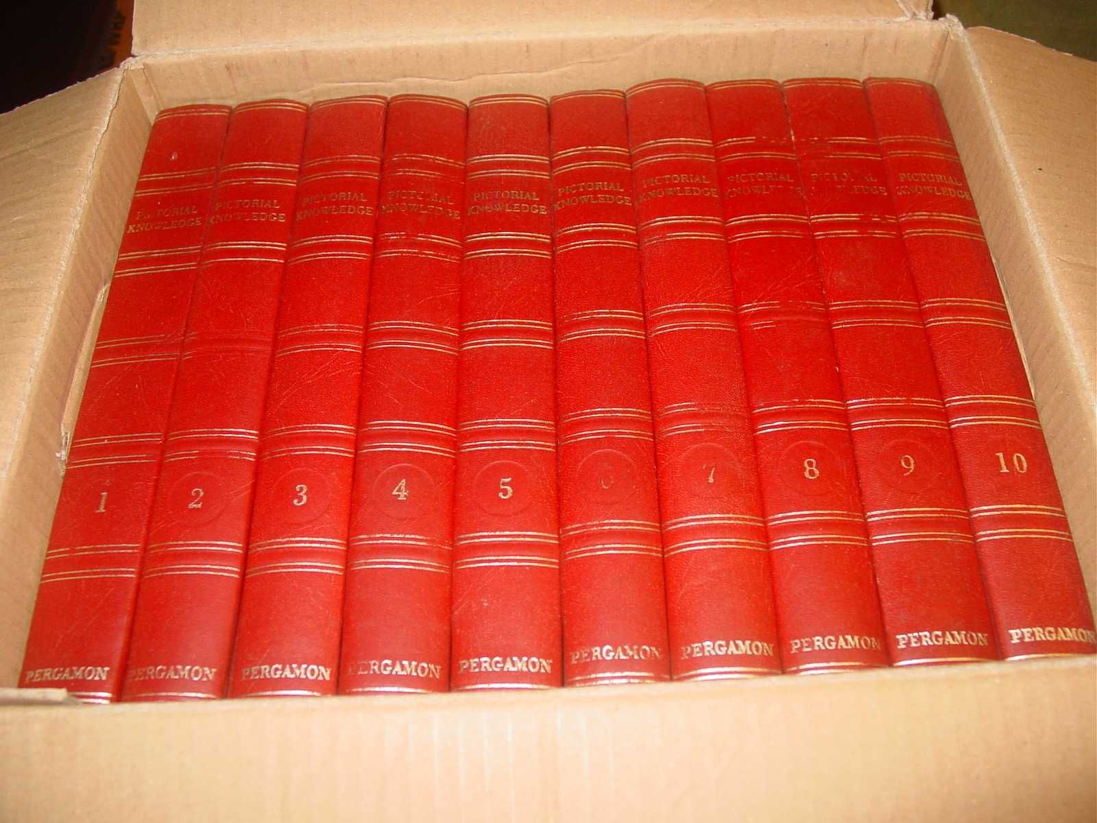 Enciclopédia: "Pictorial Knowledge" - 10 volumes