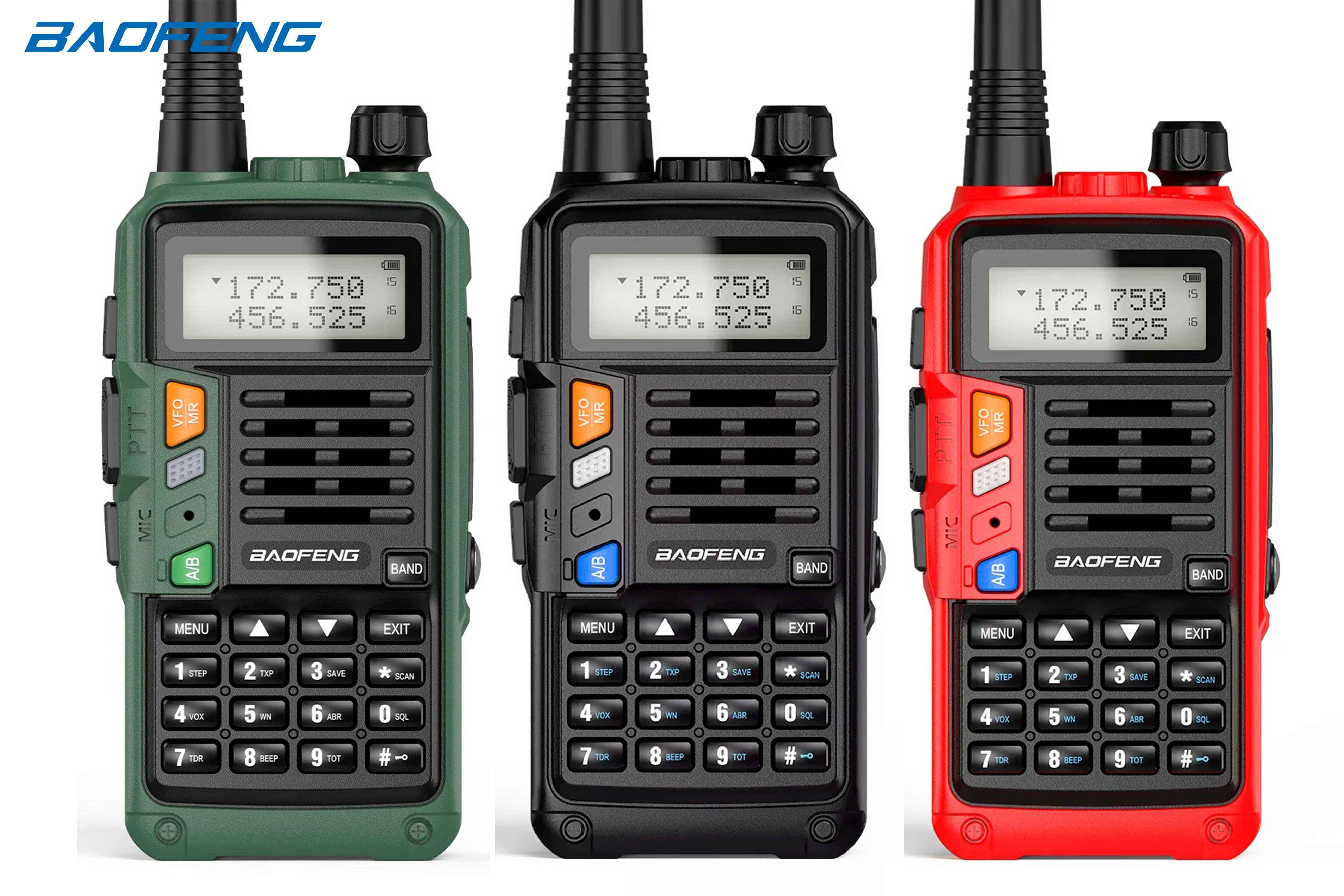 Rádio Baofeng UV-S9 Plus 10wats com carregamento USB
