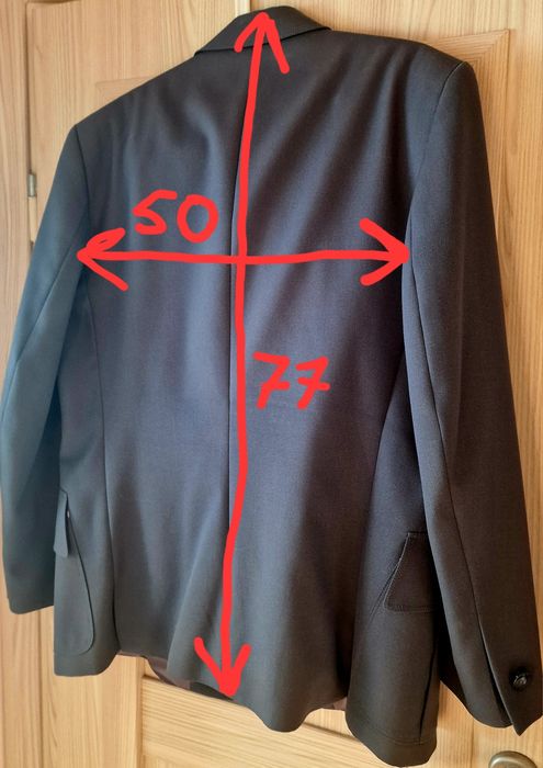 Mundur wyjściowy POLICJA - gabardyna - spodnie + bluza- OKAZJA!