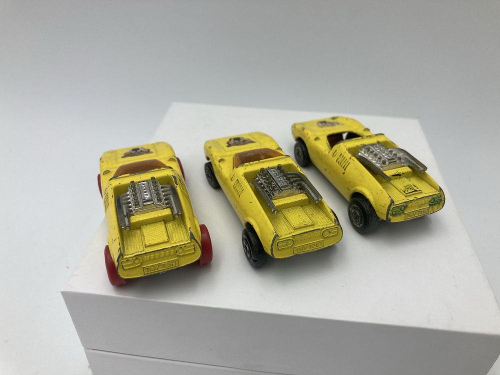 Matchbox Superfast No. 1 Mod Rod Yellow Lesney 3 szt