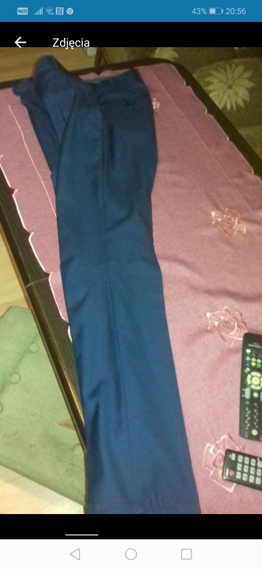 SLIM garnitur Granatowy plus pokrowiec RECMAN