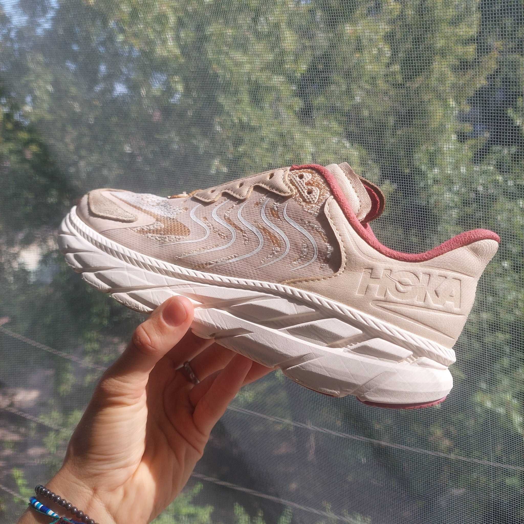 Кросiвки Оригінал Hoka Clifton L LS (шкіра/замша) (41 розмір) 26 cм