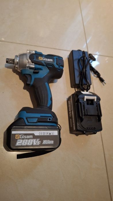 Bezprzewodowy Klucz udarowy Gisam 520nM