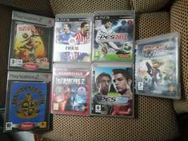 Jogos PS3 e PS2 - Com Capa e Livro - Ótimo estado