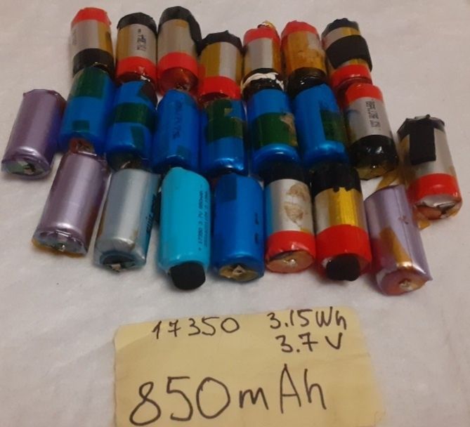 Продам акумулятори різної потужності для powerbanks.