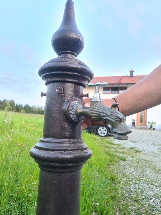 Kran Hydrant Żeliwny ozdobny Ogrodowy