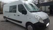 Renault Master  L3H2 MAX klima brygadówka doka dubel kabina 7-os 2013 tempomat ŁADNY