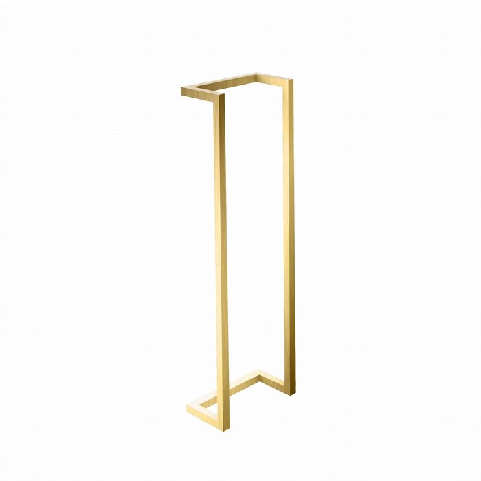 Wieszak wiszący 25x15x100 cm złoty OUTLET