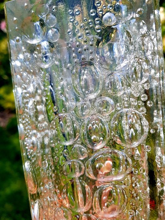 Wazon Krople Rosy,  Vintage PRL