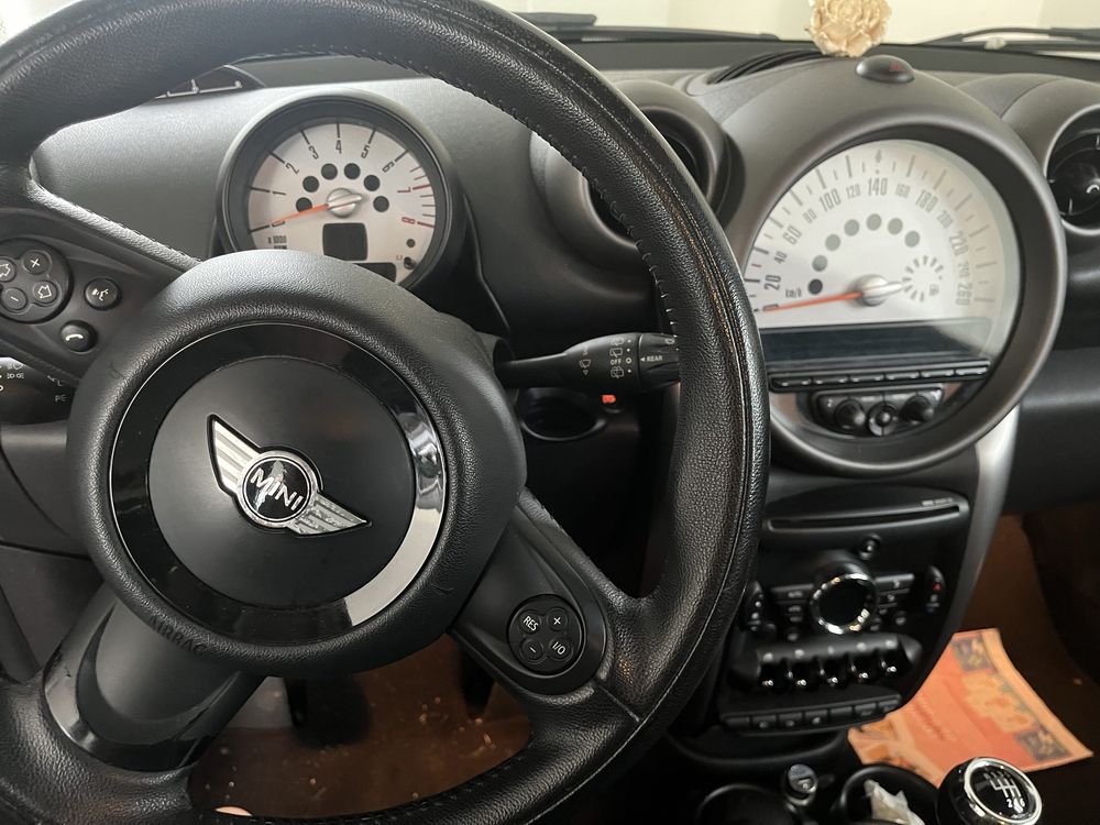 Mini countryman cooper 1.6 gasolina azul/tecto branco