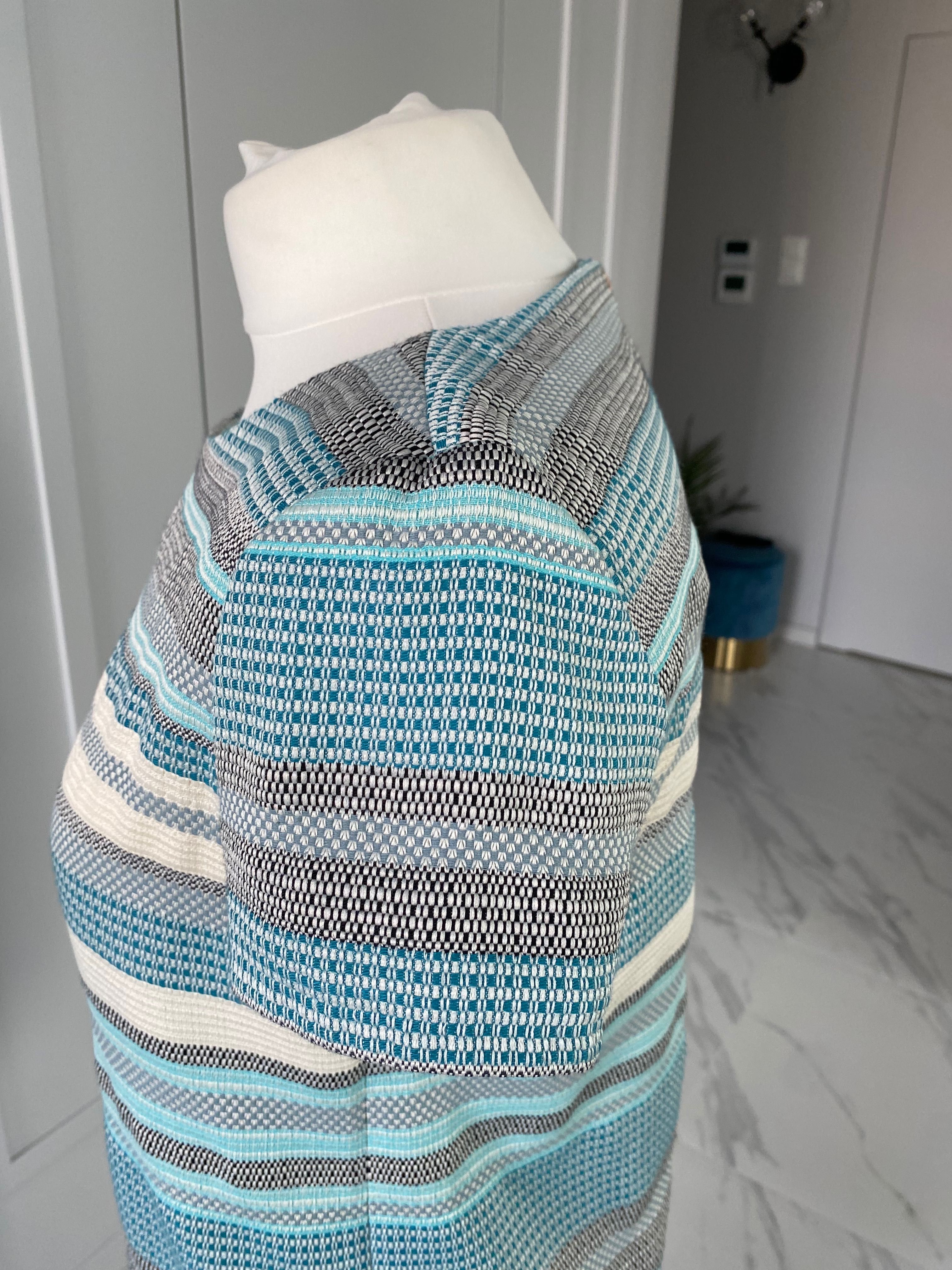 Esprit bluzka z żakardowej tkaniny / oryginalny splot
