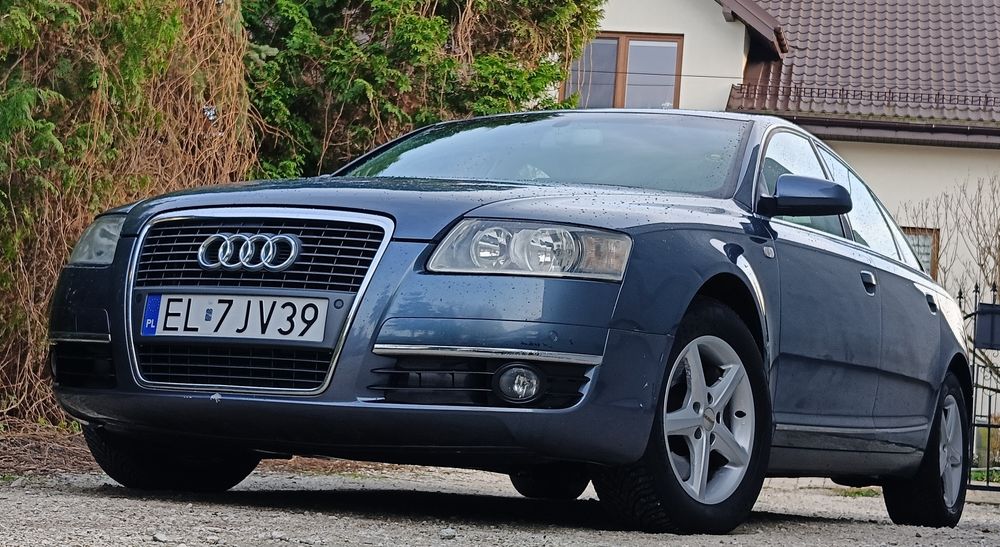 Audi A6 C6. 2.7TDI.Sedan. Manual. Pneumatyka. Navi. Skóry.Serwisowana.