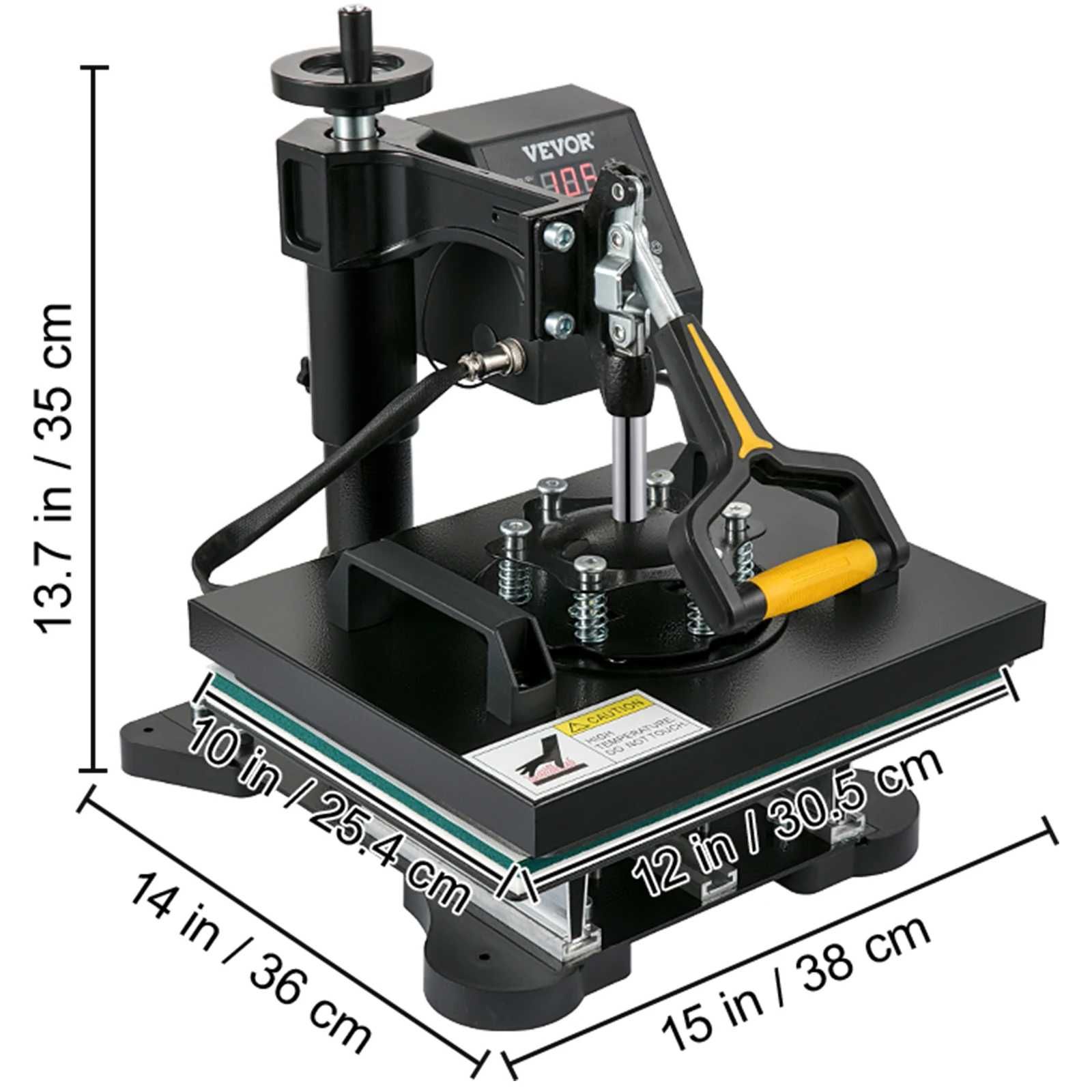 [NOVO] Máquina de Estampagem Prensa • 25 cm x 30 cm