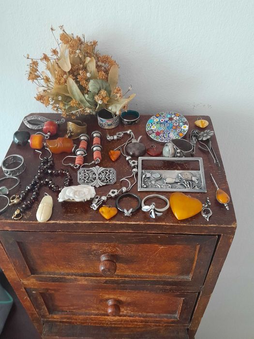 Srebrna bizuteria tylko naturalne kamienie