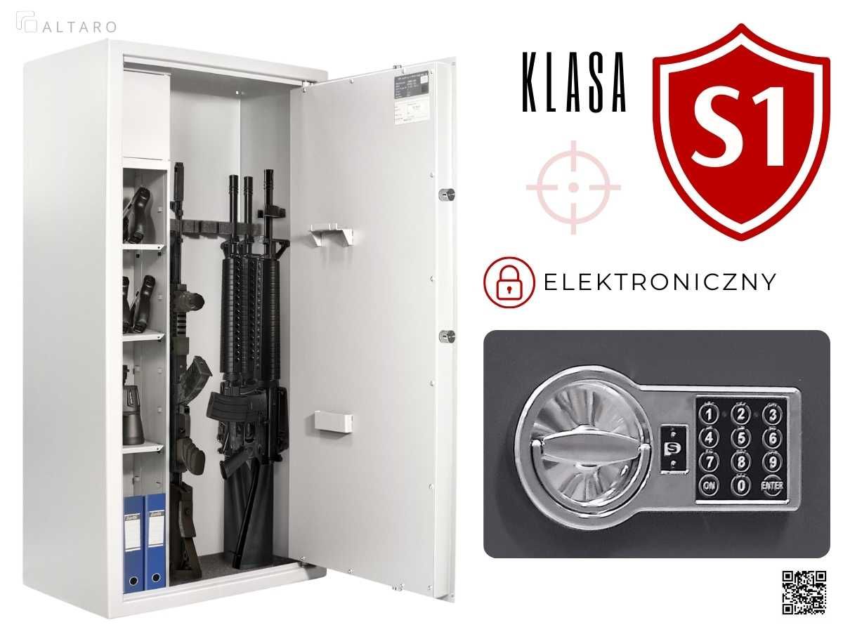 Szafa na broń S1 | sejf myśliwski | ELEKTRONICZNY zamek