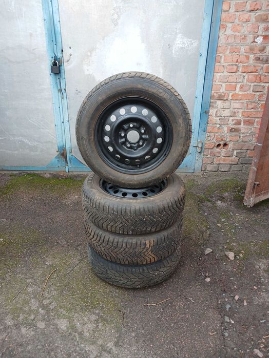 Діски стальні R15 з зимнею резиною 195/65