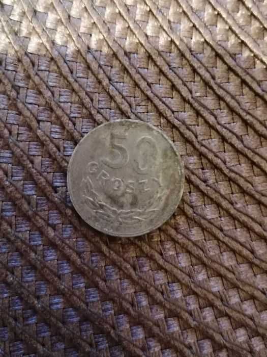 Stara moneta PRL 50 gr z 1984 roku