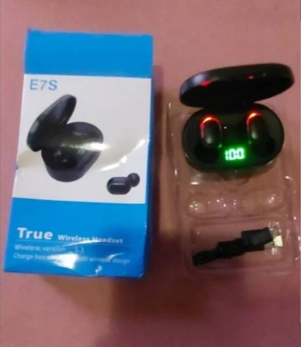 ‼️Беспроводные Bluetooth-наушники E7S TWS с шумоподавлением и микроф‼️