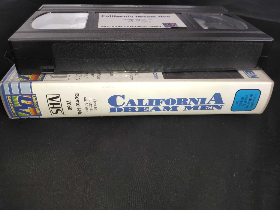 Видеокассета с записью. Актеры: California Dream Men
