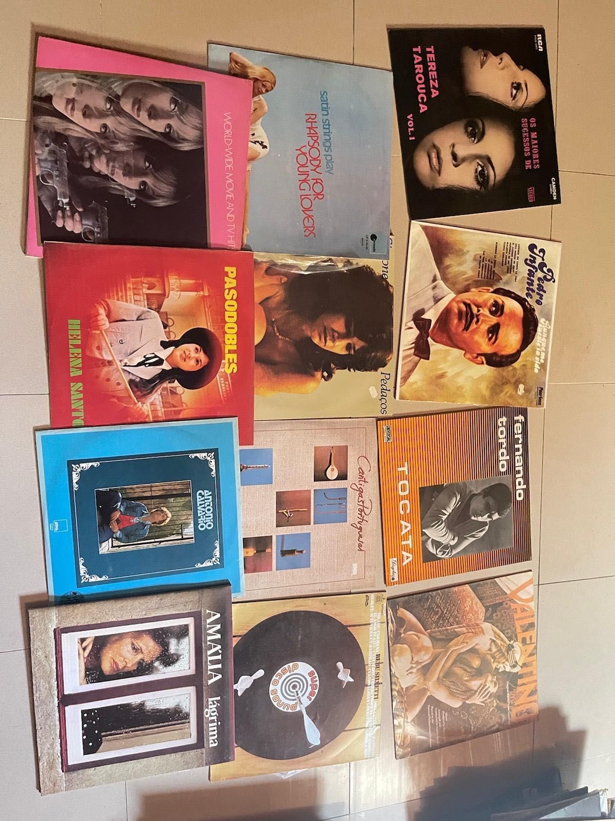 Coleção de Discos de Vinil/ mini