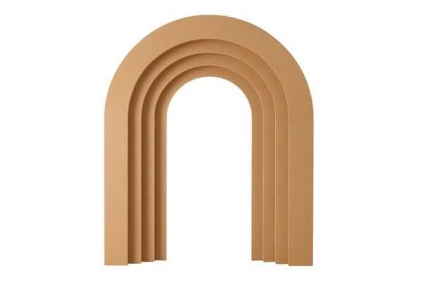 Loventi Portal do dekoracji 220x200 cm składany 3D Tło Przyjęcie Ślub