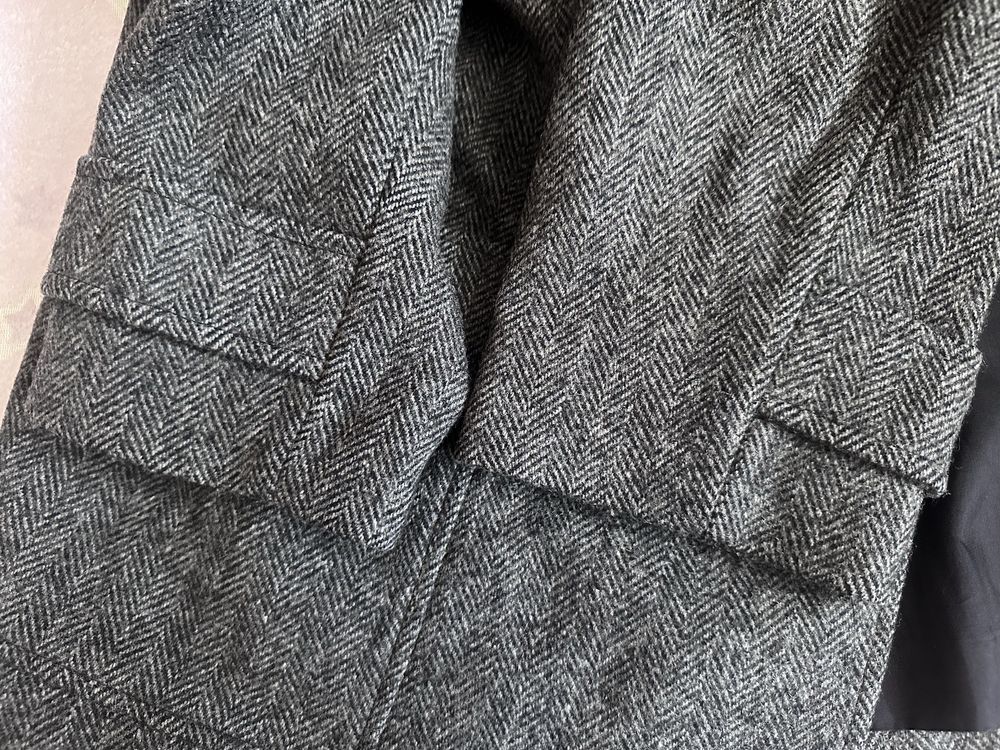 Alorna (США) шерстяне демісезонне класичне коротке пальто XL - XXL