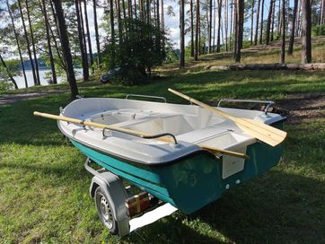 Łódź łódka Wiosłowo-Motorowa 360 4 osobowa