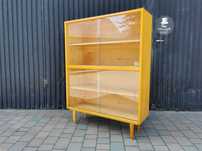 Biblioteczka, gablota Český Nábytek, Czechosłowacja '60 Design, RETRO