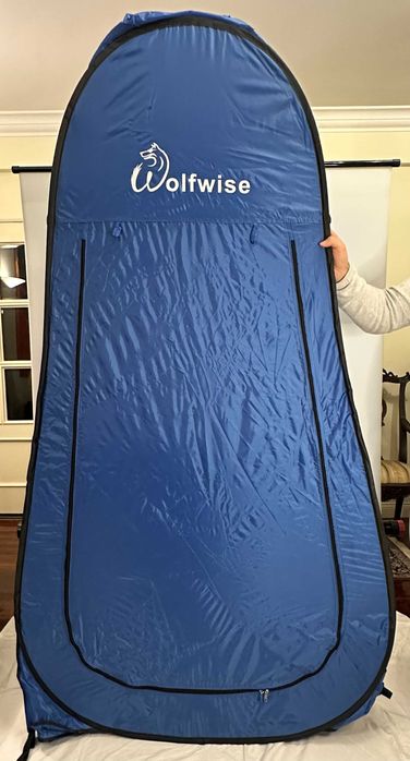 Tenda de privacidade sem montagem