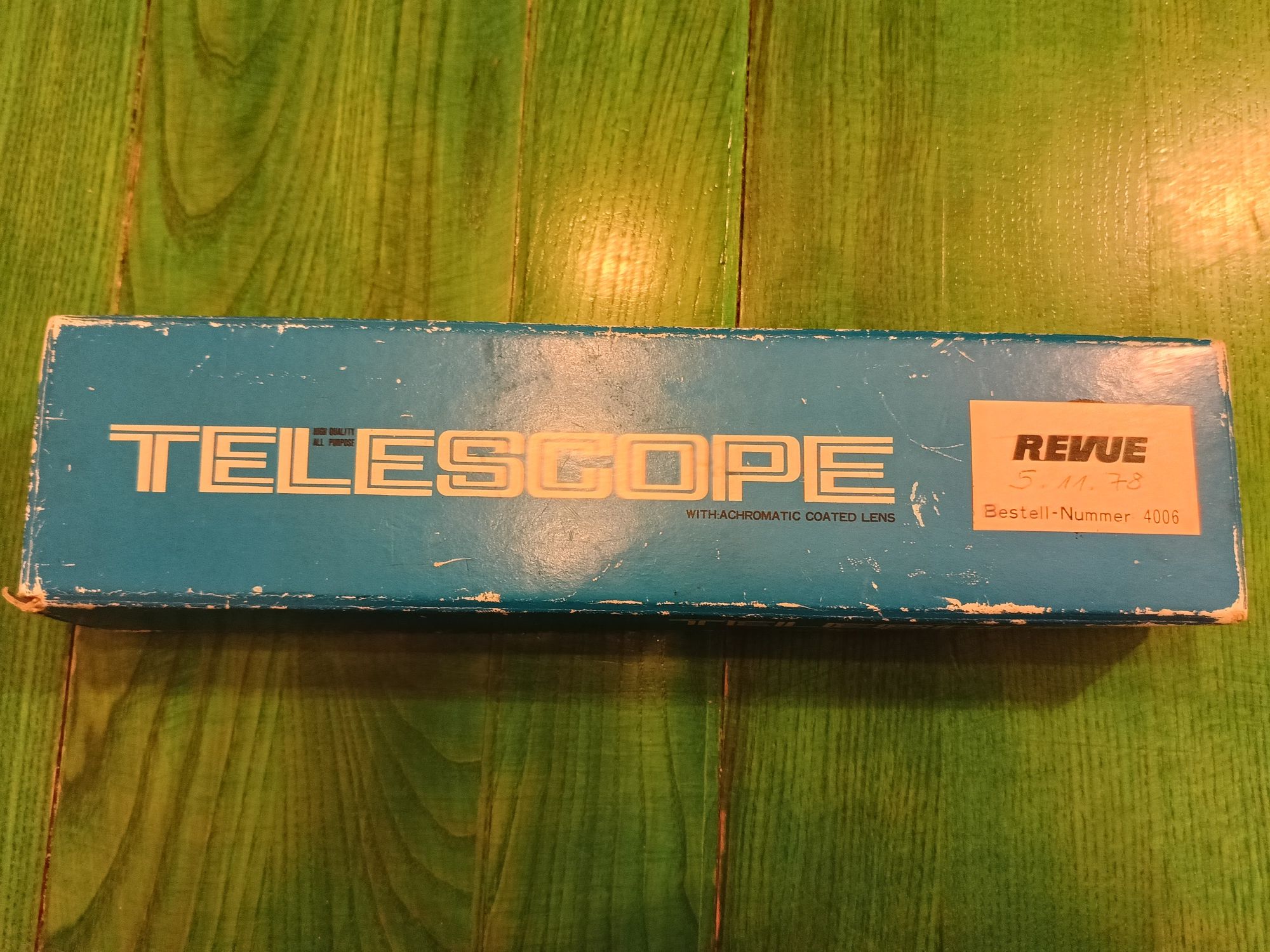 Teleskop Revue 10-30x30 lata 70te