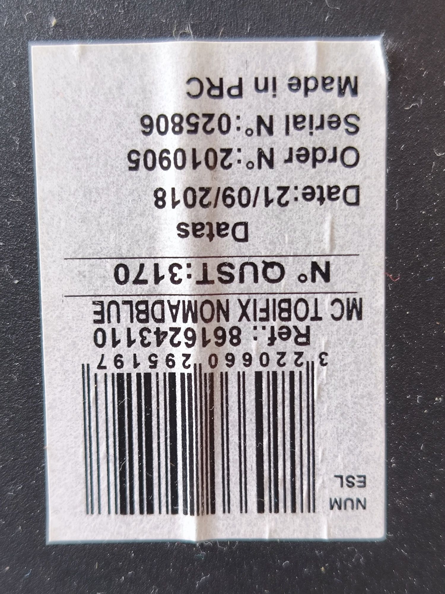 Fotelik maxi Cosi Tobifix isofix