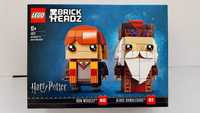 Lego Harry Potter 41621 RonWeasley & AlbusDumbledore BRICKHEADZ selado