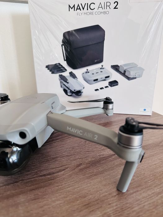 Drone DJI Mavic air 2 combo -> Impecável