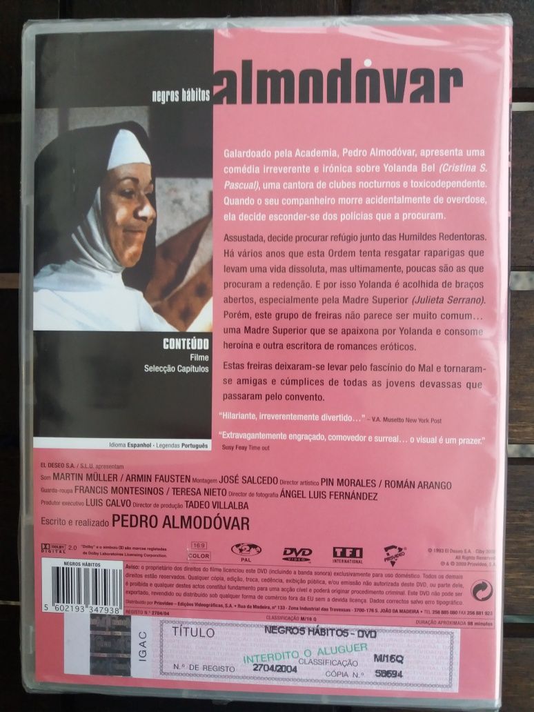 Diversos Filmes originais em DVD