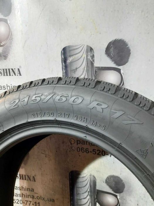 Шини 215/60 R17 PIRELLI SottoZero Winter 210 serie 2 б/у зима склад