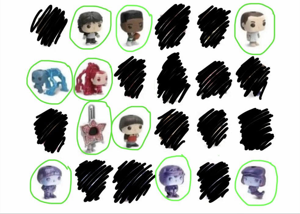 Обмін фігурки Дивні Дива| Kinder joy stranger things