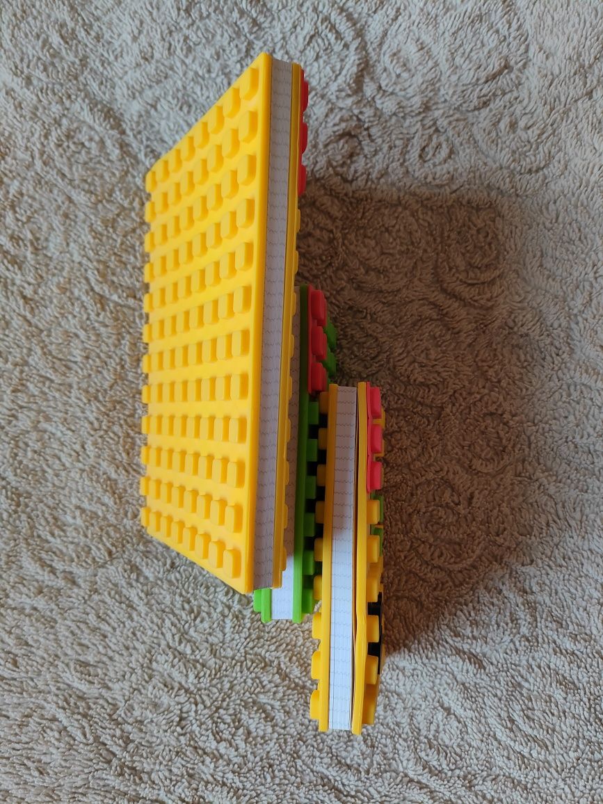 Notes / Notesy (ala LEGO) - 3 sztuki