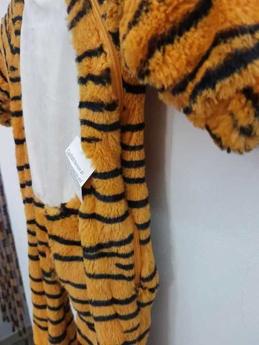 Nowy strój przebranie tygrys tygrysek rozmiar 0-6 m-cy B055