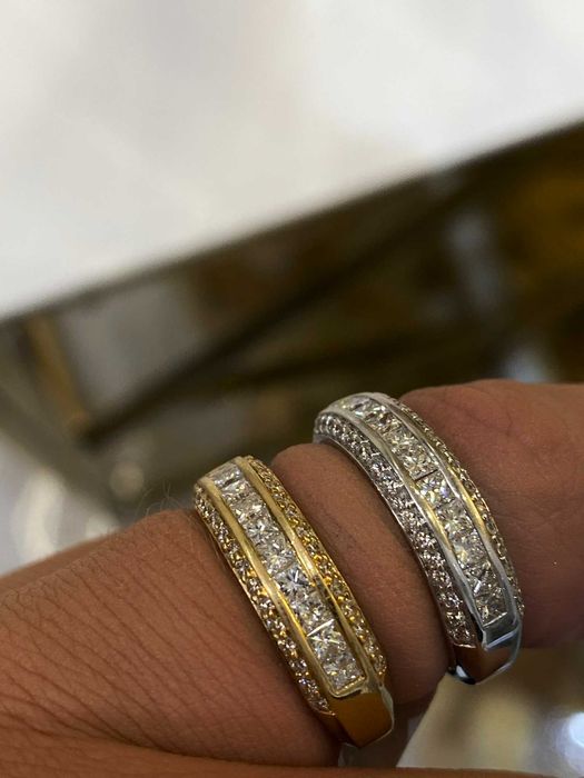 Obrączka Infinity Princess diamenty 1.00 CT