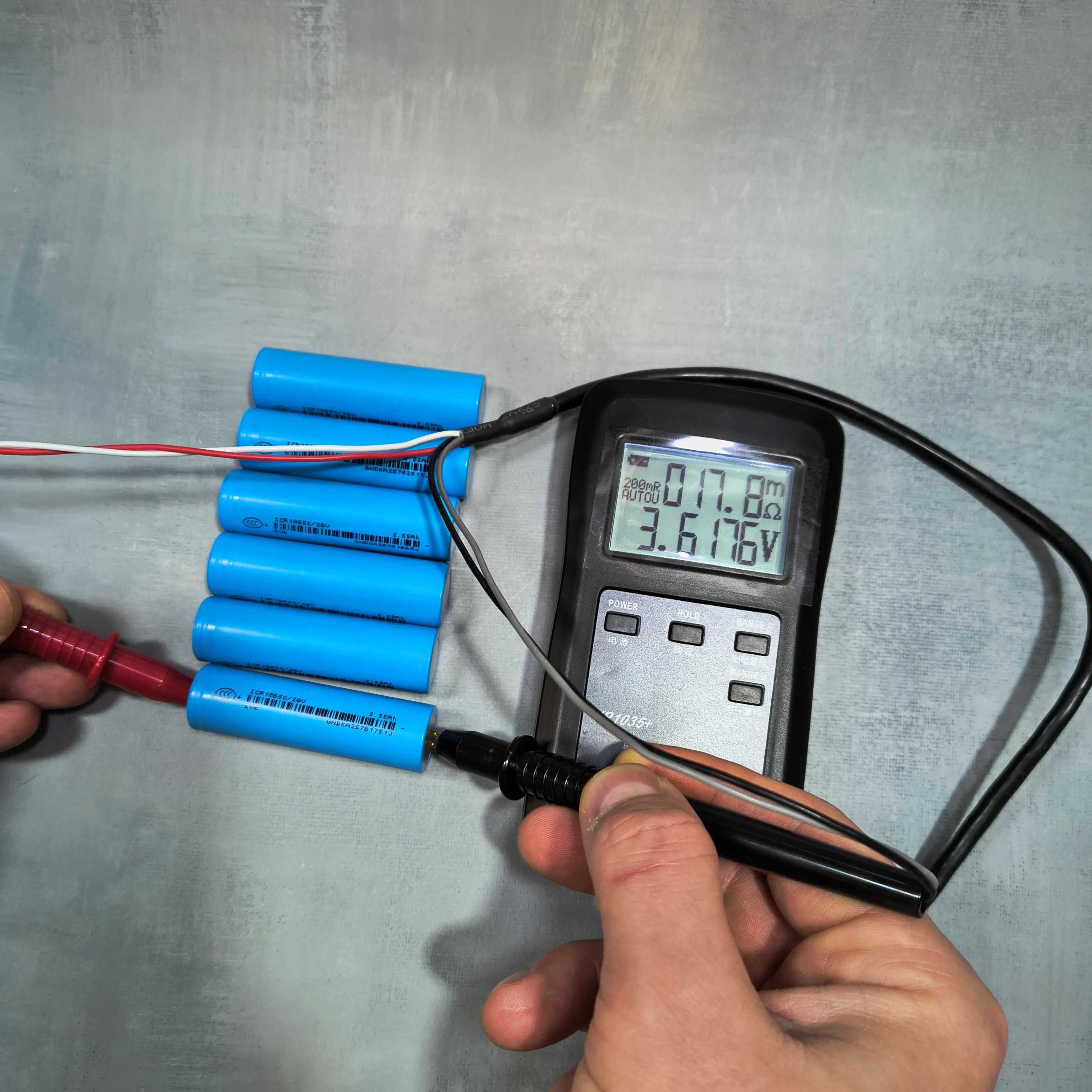 Акумулятор 18650 Новий ICR18650/26V EVE 2600мАч 7.65A для велосипеду